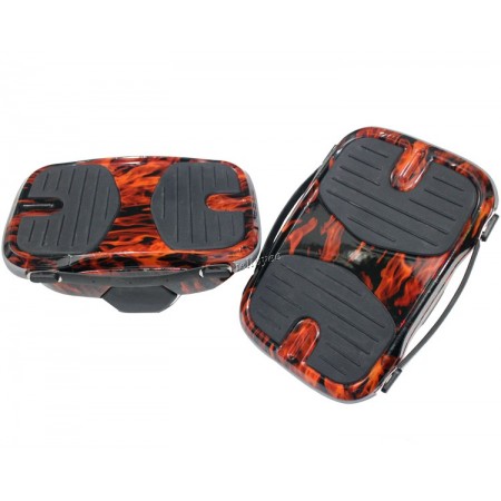 Электрические роликовые коньки Koowheel Hovershoes Огонь и лед