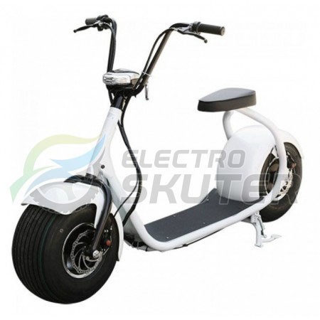 Электроскутер Seev Citycoco Classic 1000W 12Аh 60V Белый