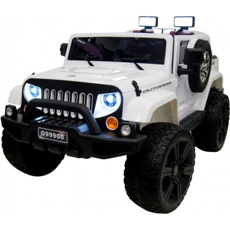 Электромобиль RiverToys Jeep Wrangler O999OO 4X4 Белый