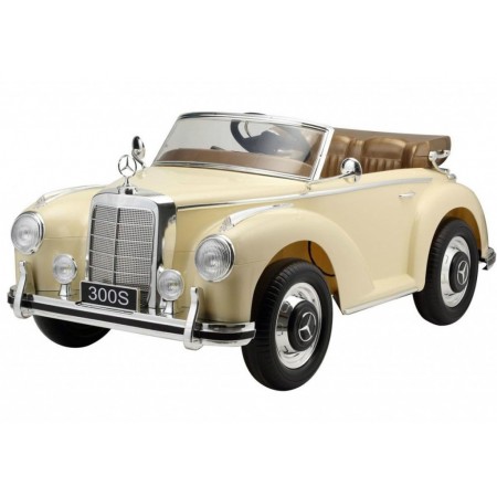 Электромобиль RiverToys Mercedes-Benz 300S Бежевый