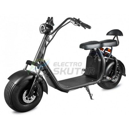 Электроскутер Citycoco X7BR 1500W, 20А 60В Черный