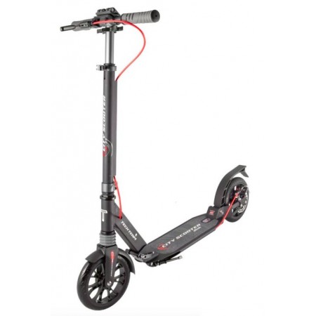 Самокат Tech Team City scooter DISK BRAKE 2020 Черный (90465)