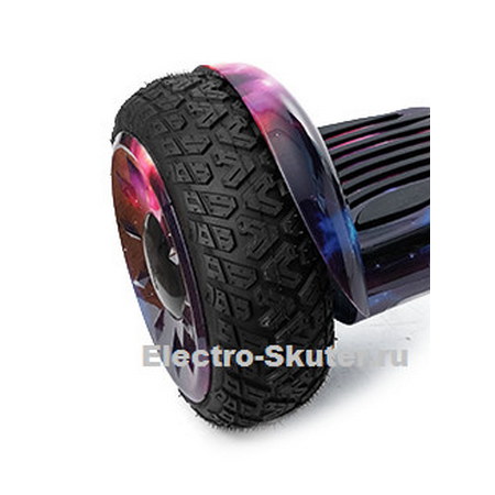 Smart Balance Cross-country AQUA 11.5 Фиолетовый Космос Приложение Tao+Самобалансировка