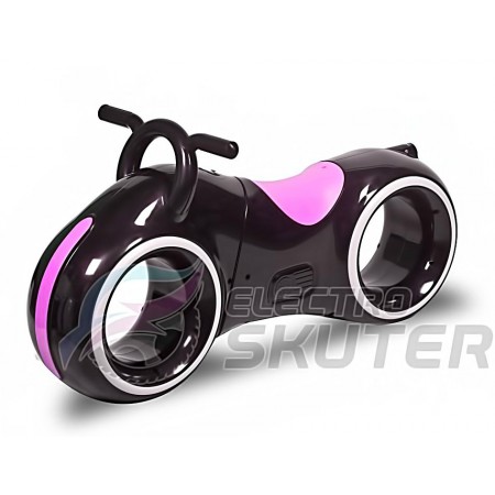 Беговел Star One Scooter Tron NEW (Черно-Розовый)