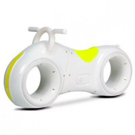 Беговел Star One Scooter Tron NEW (Бело-Желтый)