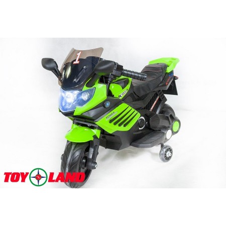 Электромотоцикл ToyLand Minimoto LQ 158 Зеленый