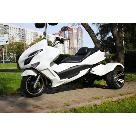 Электроскутер Jetson 1500W, 72В 40Ah Белый