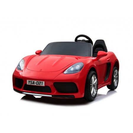 Электромобиль MyToy Porsche Cayman 180W Красный