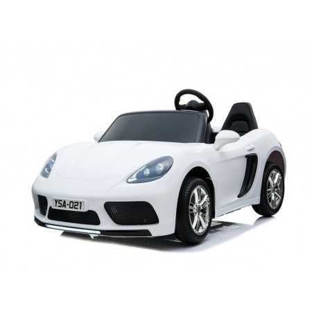 Электромобиль MyToy Porsche Cayman 180W Белый