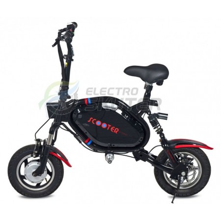 Велогибрид E-Scooter ES Black (12000mAh) 