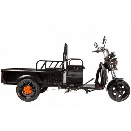 Электротрицикл грузовой Rutrike D1 1200 60V900W Черный