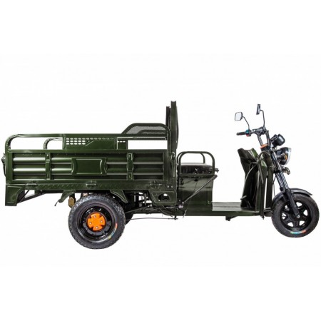Электротрицикл грузовой Rutrike D4 1800 60V1500W Зеленый