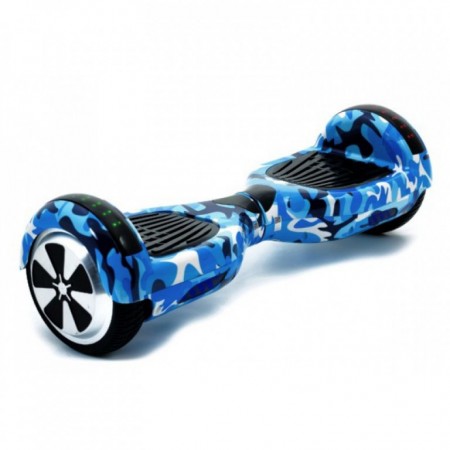 Гироскутер Smart Balance Wheel 6.5 Миллитари Синий Музыка + Самобаланс