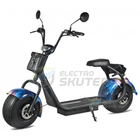 Электроскутер Jetson Citycoco Classic 1500W 20Аh 60V Синий Космос