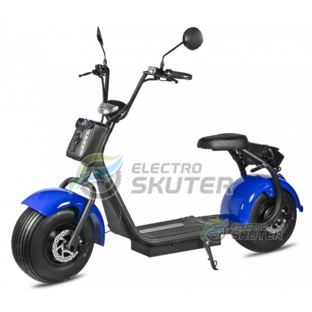 Электроскутер Citycoco Jetson Classic 1500W 20Аh 60V Синий