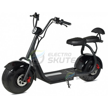 Электроскутер Citycoco Kugoo C2 1500W 16Аh 60V Черный