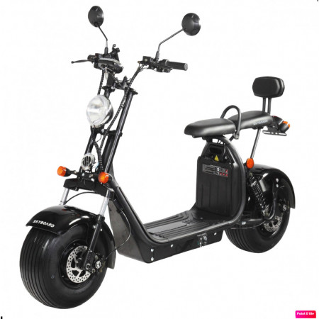 Электроскутер Citycoco SKYBOARD BR20-2WD 3000W 20Аh 60V Черный