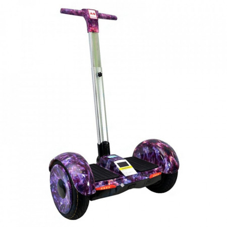 Smart Balance A8 New 10,5 Гироскутеры с Ручкой Космос Розовый
