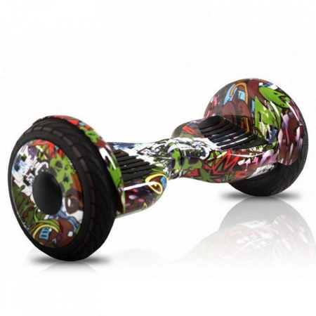 Smart Balance SUV Premium 10,5 Граффити Сиреневый Приложение TaoTao + Самобаланс