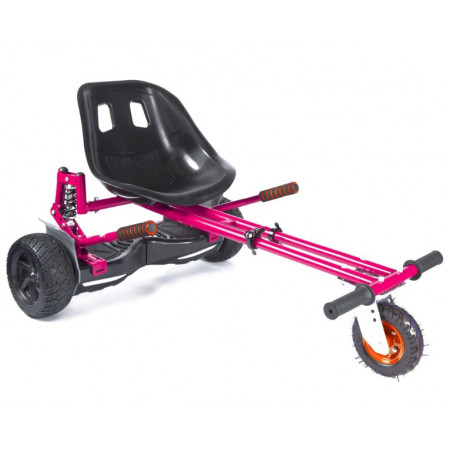 Гирокарт HoverKart FX с пружинной подвеской Розовый (02321)
