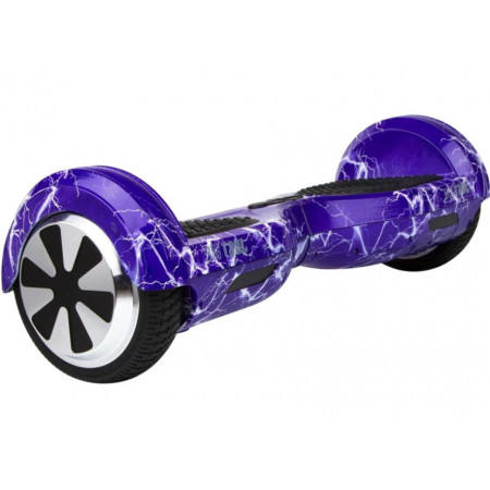 Гироскутер Smart Balance Wheel 6.5 Фиолетовая Молния Музыка + Самобаланс
