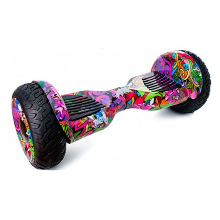 Smart Balance Cross-country AQUA 11.5 Граффити Сиреневый TaoTao + Самобаланс