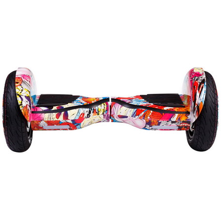 Smart Balance Wheel Suv New 10.5 Premium Граффити Розовый Музыка + Самобаланс