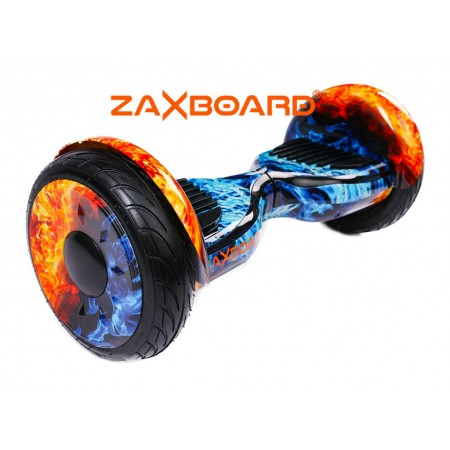 Гироскутер Zaxboard ZX 11 Pro 10.5 Огонь и лед Самобаланс + Приложение